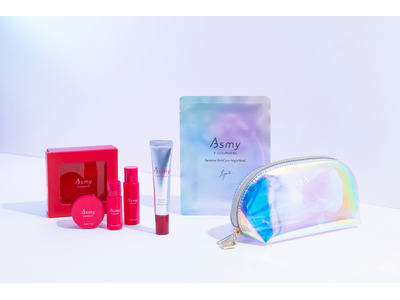敏感肌エイジングケア*¹ブランド「Asmy」から、初のクリスマスコフレが数量・期間限定で登場！