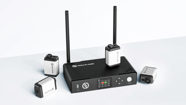 VXet@CuAHollyland CX^[VXeViuWireless Tally Systemv̍̔Jn