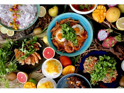 【STRI ランチ ビュッフェ】60種類以上のこだわり料理 & アジアンリゾートビュッフェで南国気分を《...