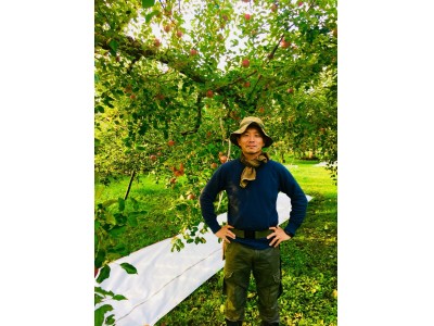資材で農業を変える　第一弾は日本初のりんご用反射シート