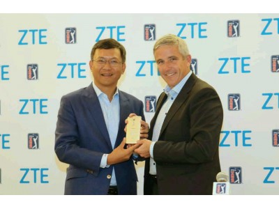 ZTE、米国男子PGAツアーと初めて公式スマートフォン契約を締結 企業