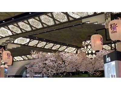 ART × 桜 × 美味 で、春を満喫！大丸心斎橋店で楽しむ、お花見特集