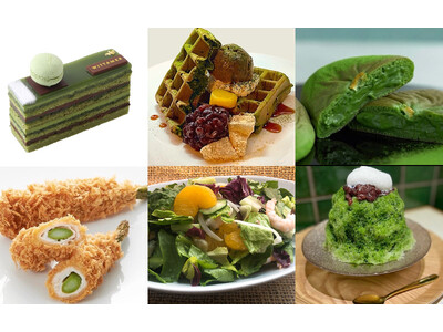 ★【大丸梅田店】爽やかな新緑の季節がやってきました!抹茶スイーツやヘルシーな野菜デリ、かき氷まで”グリー...