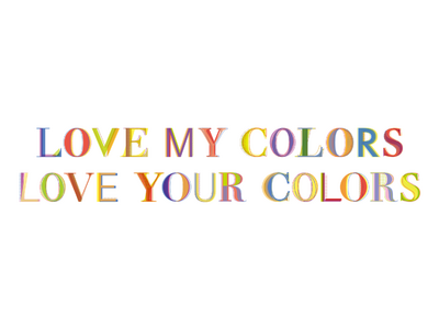 2025年6月 プライド月間! イベントも開催!『LOVE MY COLORS LOVE YOUR CO...