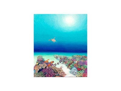 下関出身の画家・みやざきすうじが描く海や自然の世界。「～海の寓話～みやざきすうじ展」開催【大丸下関店】