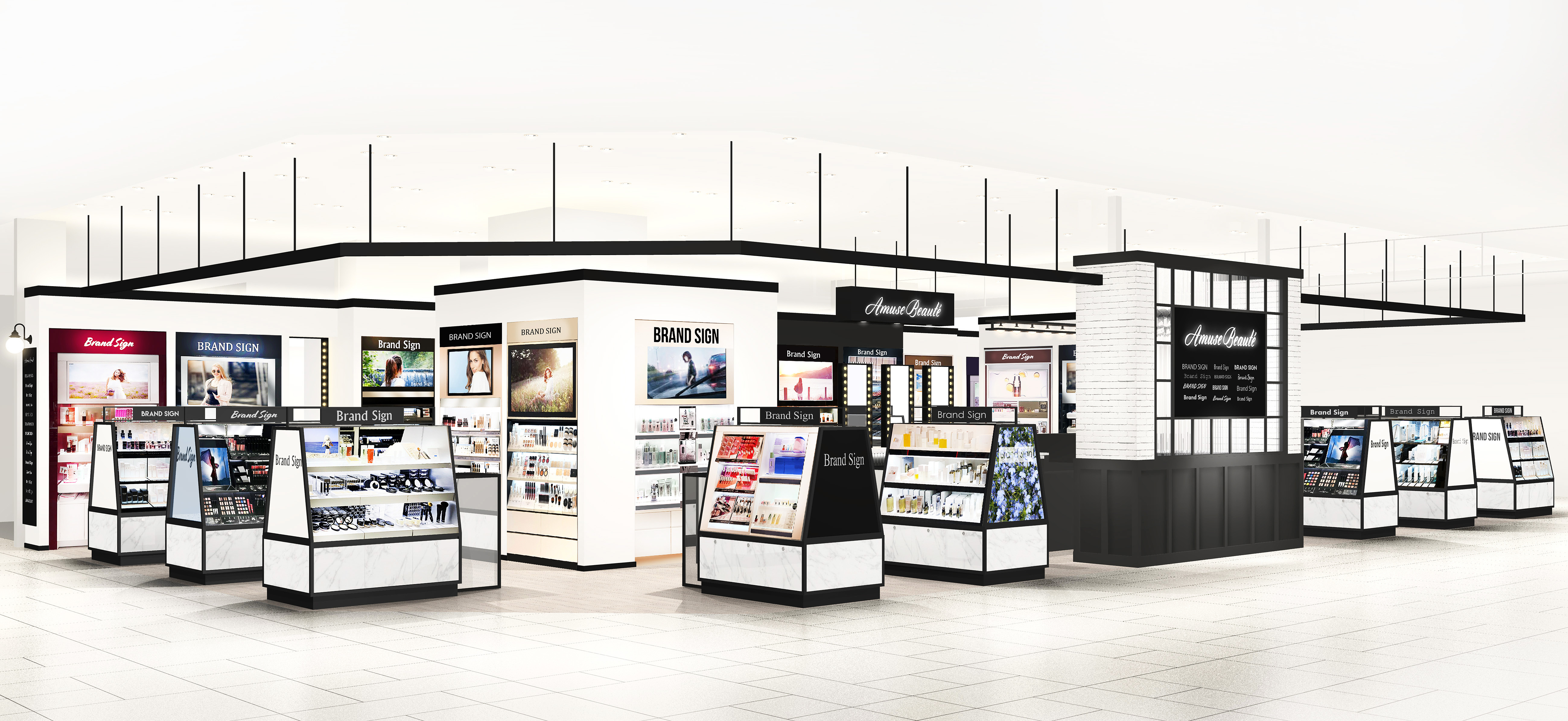 大丸松坂屋百貨店のコスメセレクトショップ「Amuse Beaute（アミューズ ボーテ)」が3月26日（木）、アルカキット錦糸町1階にＯＰＥＮ！