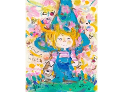 版画最新作も登場！『水森亜土 カワイイ世界展』を大丸神戸店にて開催いたします。