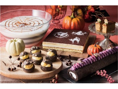 ビュッフェにおばけ襲来！？林檎に葡萄に、秋を満喫＜9・10月限定＞「HALLOWEEN×AUTUMN　DESSERT」 2018年9月1日（土）より　ビュッフェ&カフェレストラン「ナイト&デイ」にて