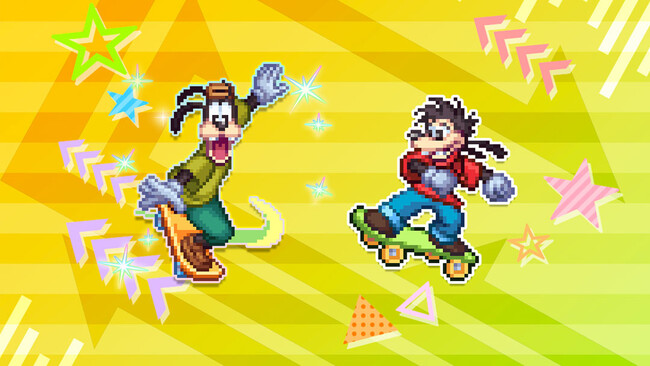 プレスリリース「『ディズニー ピクセルRPG』新キャラクター「スケートボーダー グーフィー EX」「スケートボーダー マックス」登場！」のイメージ画像