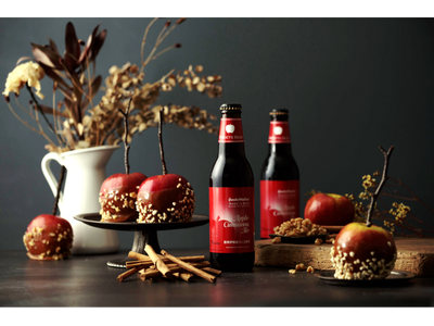 飲むアップルパイ！傷リンゴ500個を焼きリンゴにし、ビールに。サンクトガーレン「アップルシナモンエール」2025年9月25日発売＜お化けリンゴのハロウィンラベル同時発売＞