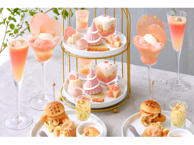 桃が香る、夏のご褒美アフタヌーンティー『PEACH PINK ～SHIBUYA Afternoon tea～』7月18日より渋谷ミヤシタパーク「NEW LIGHT」で限定販売