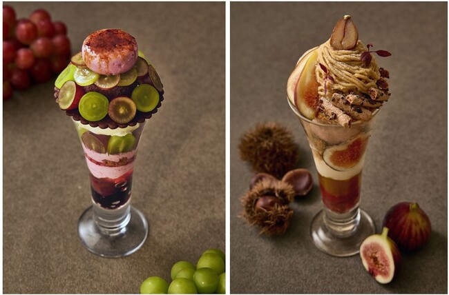 【渋谷・NEW LIGHTに秋のスイーツコレクションが登場】葡萄・無花果・栗で彩る2種のパフェとケーキを9月16日（火）より期間限定販売スタート