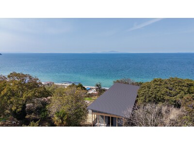 淡路島の高台に1日1組限定のプライベートプールヴィラ誕生--海と森に包まれる約560坪の一棟貸し「POO...