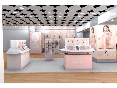 貝印のパーソナルケアブランド「miness(R)」が＠cosme OSAKA ポップアップストアに6月25日より1週間限定で登場！