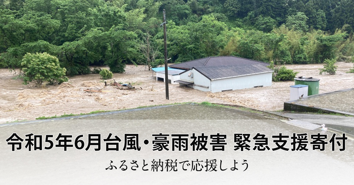 さとふる、「令和5年6月台風・豪雨被害 緊急支援寄付サイト」で新たに茨城県鉾田市、愛知県蒲郡市の寄付受け付けを開始