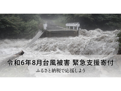 さとふる、「令和6年8月台風被害 緊急支援寄付サイト」で新たに岩手県盛岡市の寄付受け付けを開始