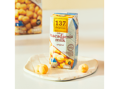【乳製品アレルギーでもOK】砂糖・保存料不使用の本格派ナッツミルク「137degrees」シリーズの新商...