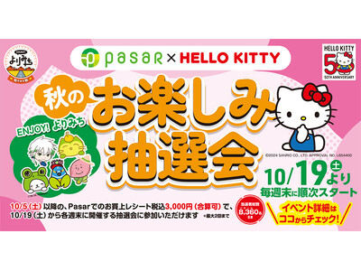 Pasar全7施設による合同キャンペーンを開催中