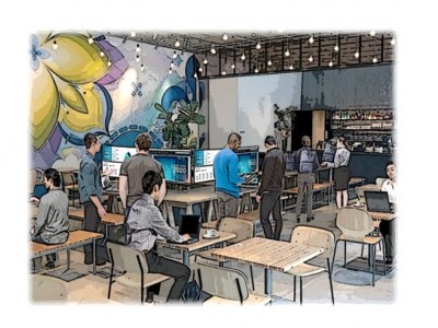 デル、ビジネス向け製品を体験できる期間限定カフェを虎ノ門にオープン