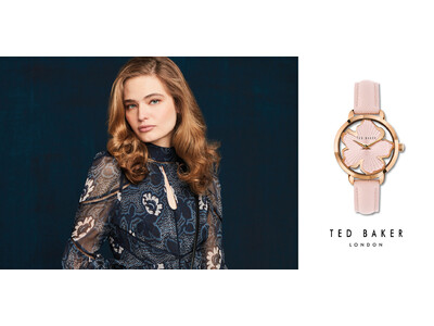 TED BAKER LONDON (テッドベーカーロンドン) のフラワーモチーフが目を惹く秋冬新作腕時計2シリーズ4型が10月21日(金)に発売！