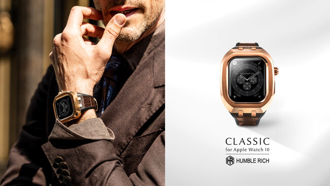 Apple WatchgƂ肠l̑hɁBOWA[EAbvEHb`P[XHUMBLE RICHŐV@Series10ΉfaB