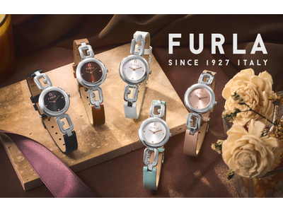 FURLA (フルラ) の新作時計  『FURLA ARCO CHAIN 』5型を10月22日に予約開始、11月20日に発売します。