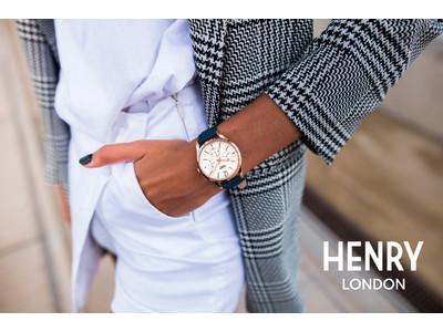 英国の腕時計ブランド「ヘンリーロンドン」が、高級感あふれる『ピムリコ』シリーズのTiCTAC限定モデルを10月15日(木)に発売します