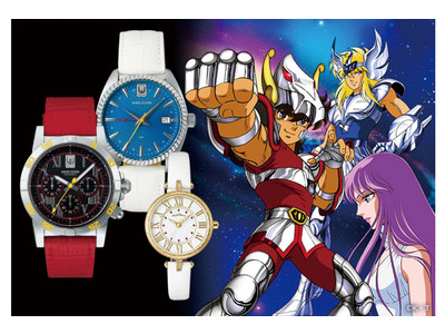 「君は小宇宙を感じたことがあるか!?」腕時計ブランド「エンジェルクローバー」「エンジェルハート」が、『聖闘士星矢』コラボモデルを3キャラクター同時発売！