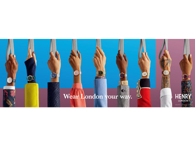 【ブランド初！手書きの裏ぶた刻印サービスを無料でご提供】英国の腕時計ブランド「ヘンリーロンドン」が、TORQUE新宿ルミネエスト店にて国内最大級のアイテム数を揃えたフェアを5月12日(水)より開催！