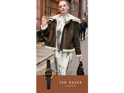 TED BAKER LONDON (テッドベーカーロンドン) のべっ甲ベゼルや華やかな文字盤が特徴の秋冬新作時計4シリーズ9型が10月20日(水)に発売！
