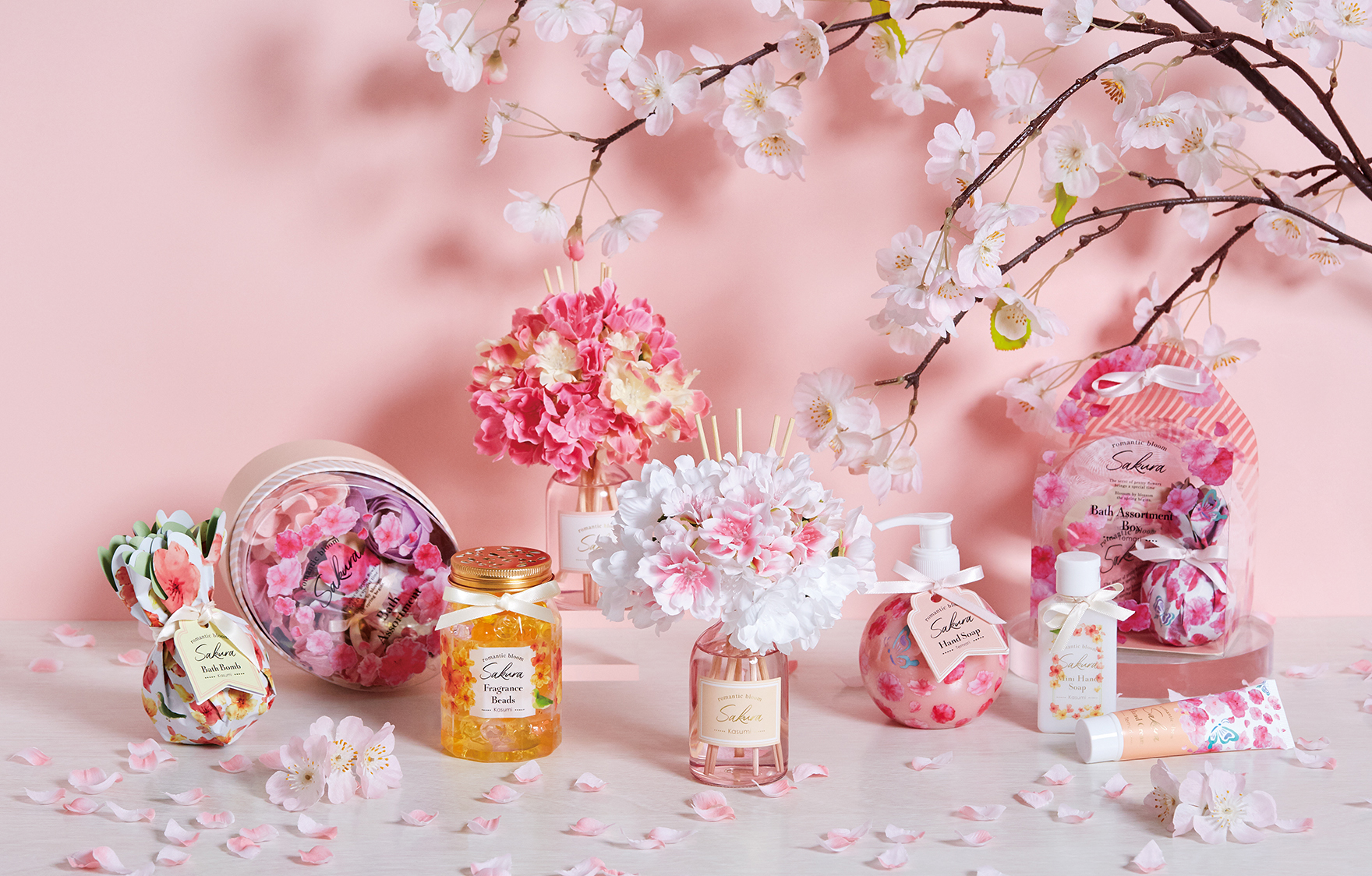 おうちでお花見気分！華やかに香り咲く「桜」フレグランス 新発売 | 美ST ONLINE