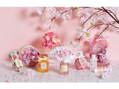 おうちでお花見気分！華やかに香り咲く「桜」フレグランス 新発売