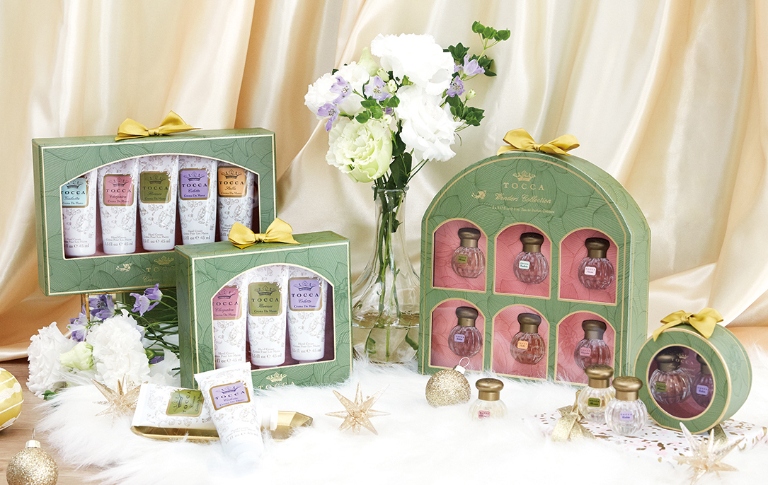 【TOCCA Beauty】2022ホリデーコフレ「グリーンコレクション」を数量限定で発売。フレグランスとハンドケアのコフレが揃います。