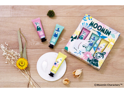 【MOOMIN】心あたたまるギフトを贈る。ムーミン谷の楽しい暮らしを表現した香りのハンドクリームギフトとバスパウダーギフト新発売