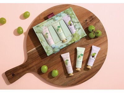 みずみずしいシャルドネアロマとうるおいに包まれる、ミニハンドクリームボックスが新登場