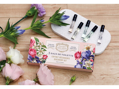 【パニエデサンス】南仏プロバンスを感じる5つのフローラルノートが揃う「オードトワレセット」新発売