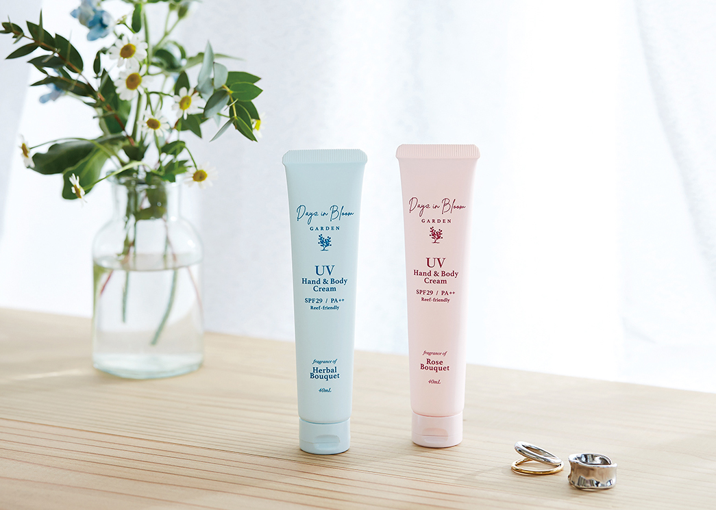 【UVカット×保湿×アロマ】天然精油配合のアロマに包まれながら、手肌を紫外線と乾燥から守るUVハンド＆ボディークリーム新発売