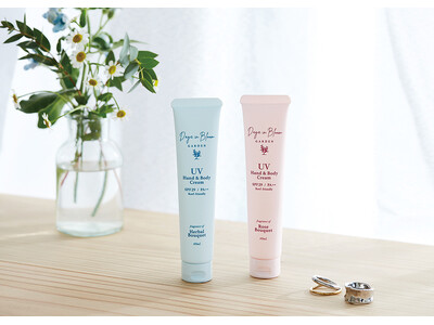 【UVカット×保湿×アロマ】天然精油配合のアロマに包まれながら、手肌を紫外線と乾燥から守るUVハンド＆ボディークリーム新発売