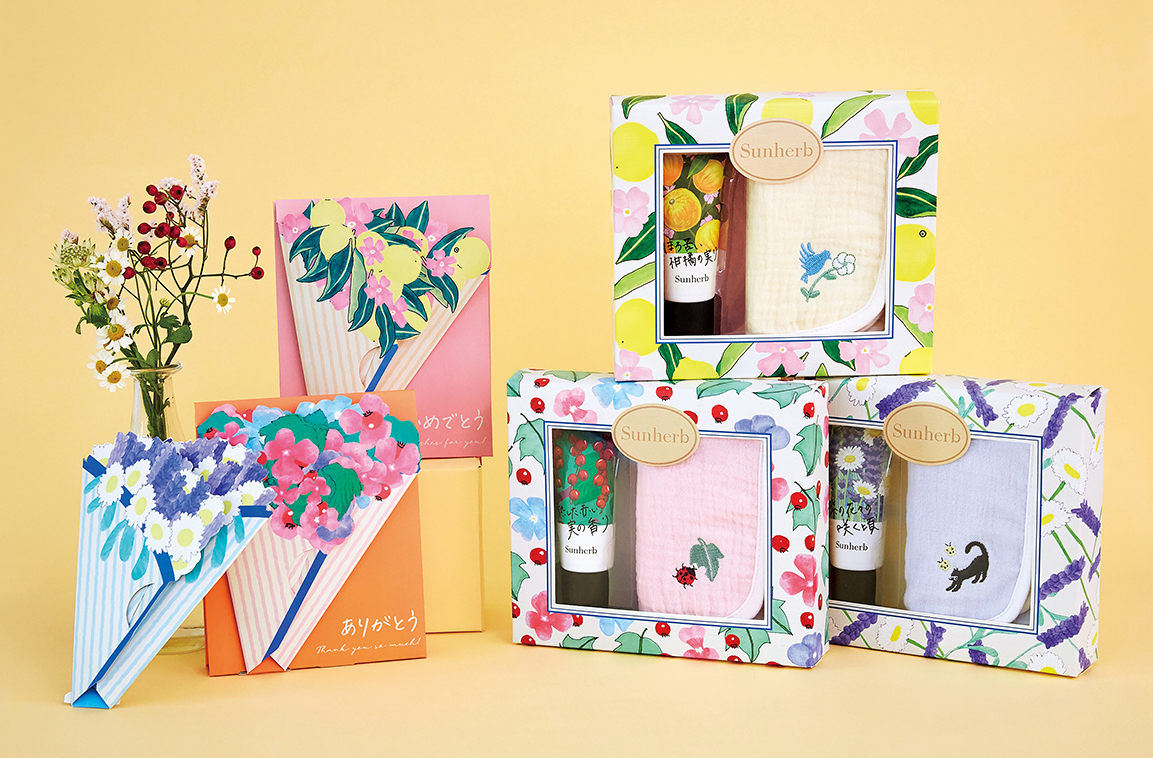 春のシーズンにぴったり。小さな幸せを届けられるバスパウダーやハンドクリームのセ…