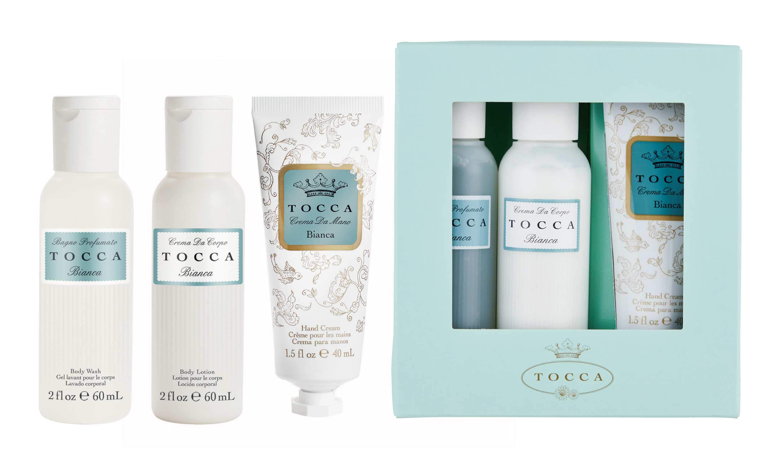 TOCCAミニコレクション第3弾 夏の香りのボディーケアセット