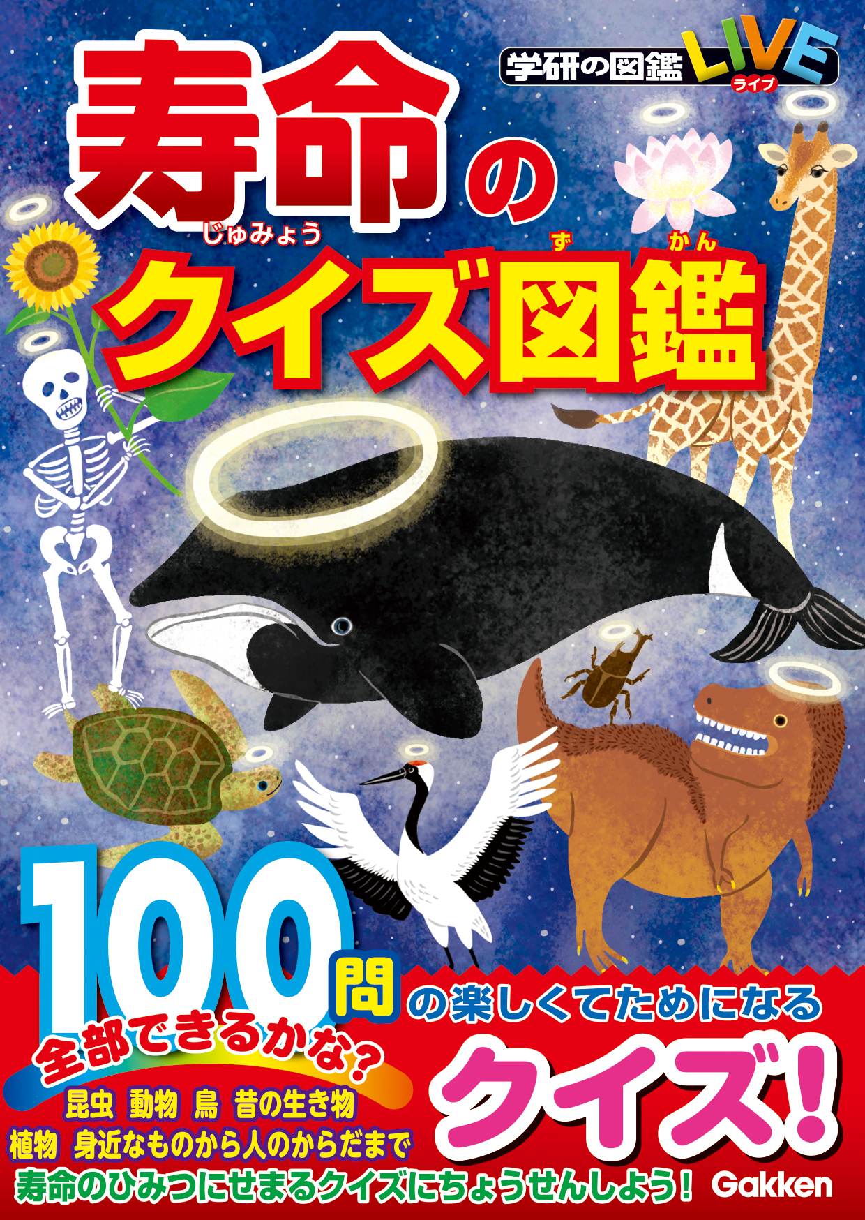 生まれてから死ぬまで 作ってから壊れるまで ものには必ず寿命があります 寿命 からわかる生き物の生態やものの仕組みを楽しく学ぶ わかりやすいクイズがたっぷり１００問入った 寿命のクイズ図鑑 発売 生まれてから死ぬまで 作ってから