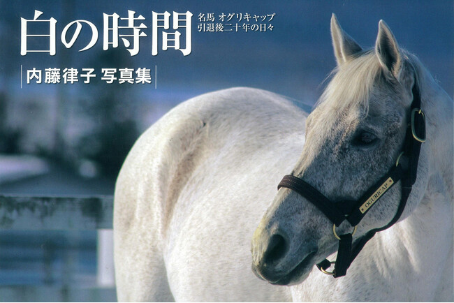 プレスリリース「【武豊騎手推薦！】令和の今、オグリキャップファンのバイブルが、復刻版としてよみがえる！ 『白の時間　復刻版　名馬オグリキャップ引退後二十年の日々』予約開始！」のイメージ画像