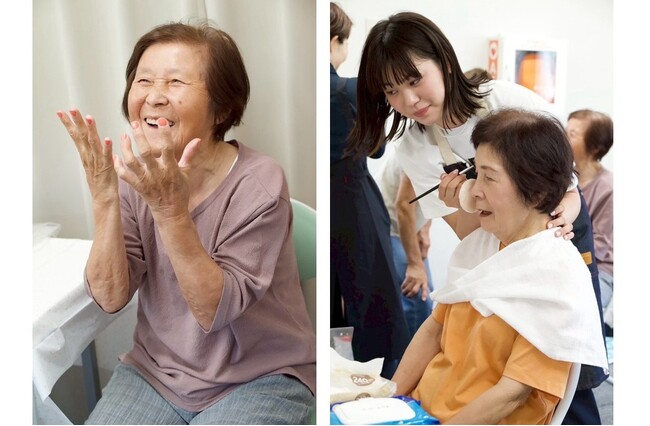 【能登半島地震】“鏡を見たくなかった”被災者に介護美容研究所卒業生が笑顔と会話を届ける　仮設住宅入居者へ“心の回復”のため美容ケア支援第7回支援を11月実施