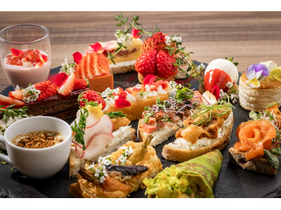 名古屋・ミッドランドスクエア41Fの絶景とともに　8種のチーズと苺を堪能するアフタヌーンティー　苺のシーズナルパフェも登場