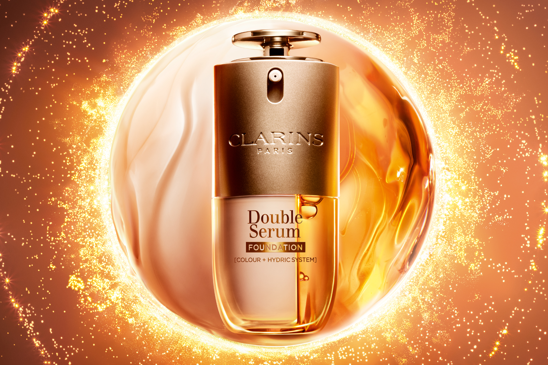 史上初*「ダブル」で解き放つ。かつてない*、美容液ファンデーションが誕生