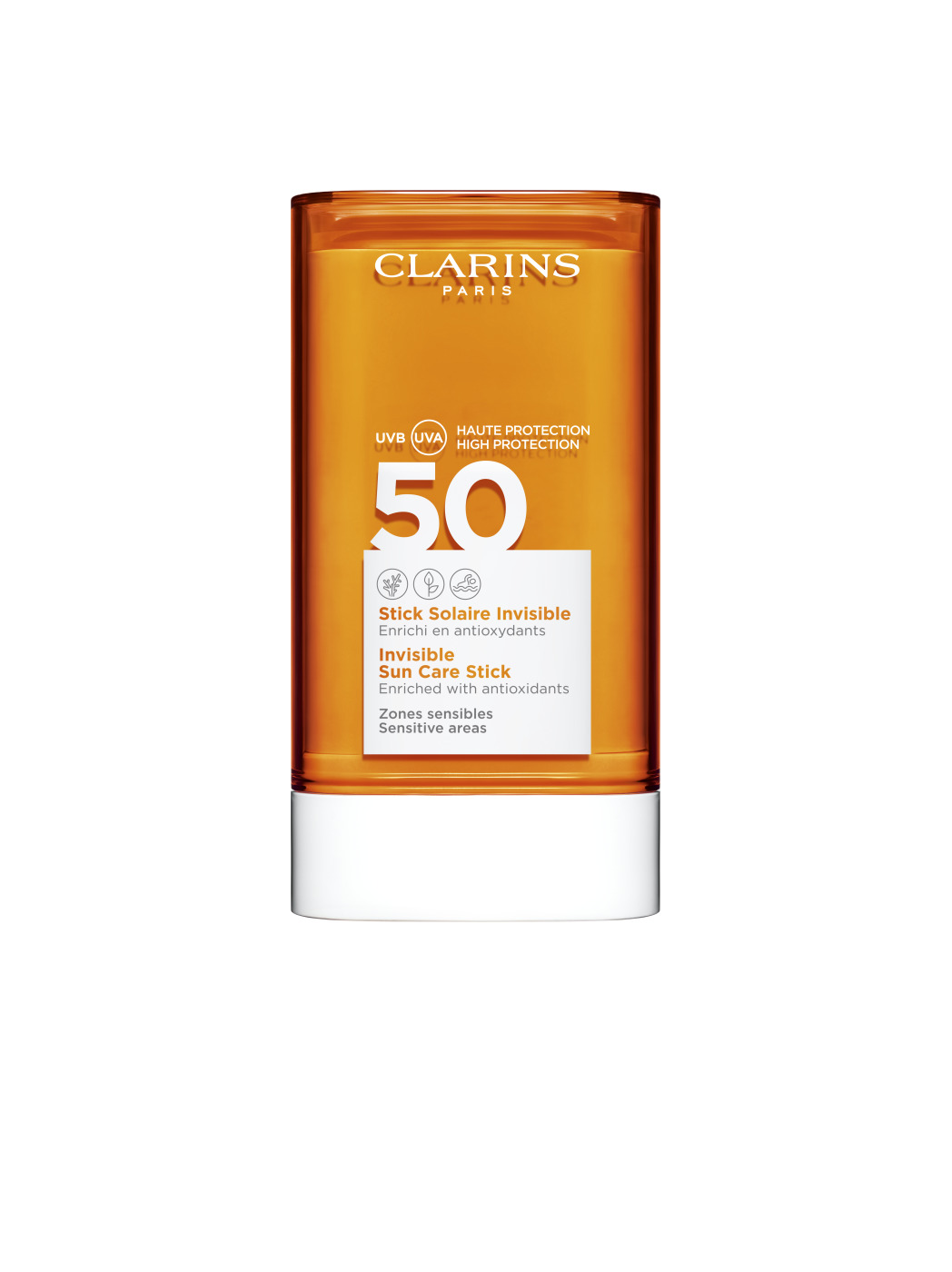 クラランス インビジブル サンケア スティック SPF 50 /アフターサン シャワージェル　各3,700円（税抜）2020年4月17日（金）新発売