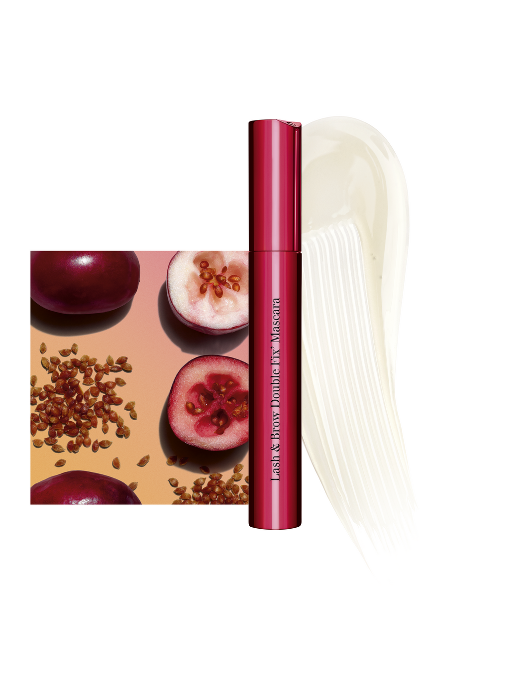 クラランス　ラッシュ＆ブロウ ダブルフィックスマスカラ8mL 3,960円（税抜 3,600円）、ラッシュセラムマスカラ8mL 4,180円（税抜3,800円）　2022年9月16日（金）新発売
