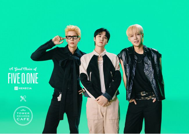 「FIVE O ONE」初のタワレココラボカフェ