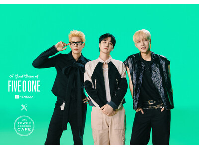 「FIVE O ONE」初のタワレココラボカフェ