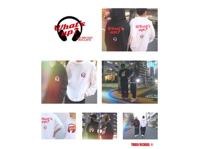 タワレコ「WEARTHEMUSIC」人気のPURINによるブランド「What’s up?」とコラボ！『“What’s up?” Pop Up Store in TOWER RECORDS渋谷』開催